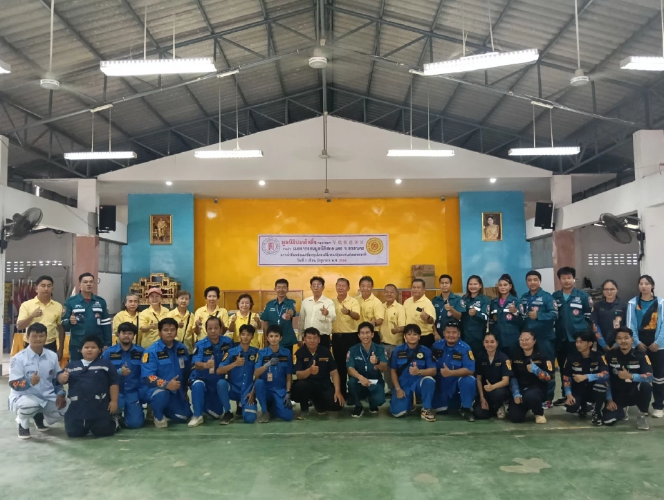 เมตตาธรรมฯ ผนึก ป่อเต็กตึ๊ง ช่วยประสบภัยแล้ง-ภัยธรรมชาติ สกลนคร