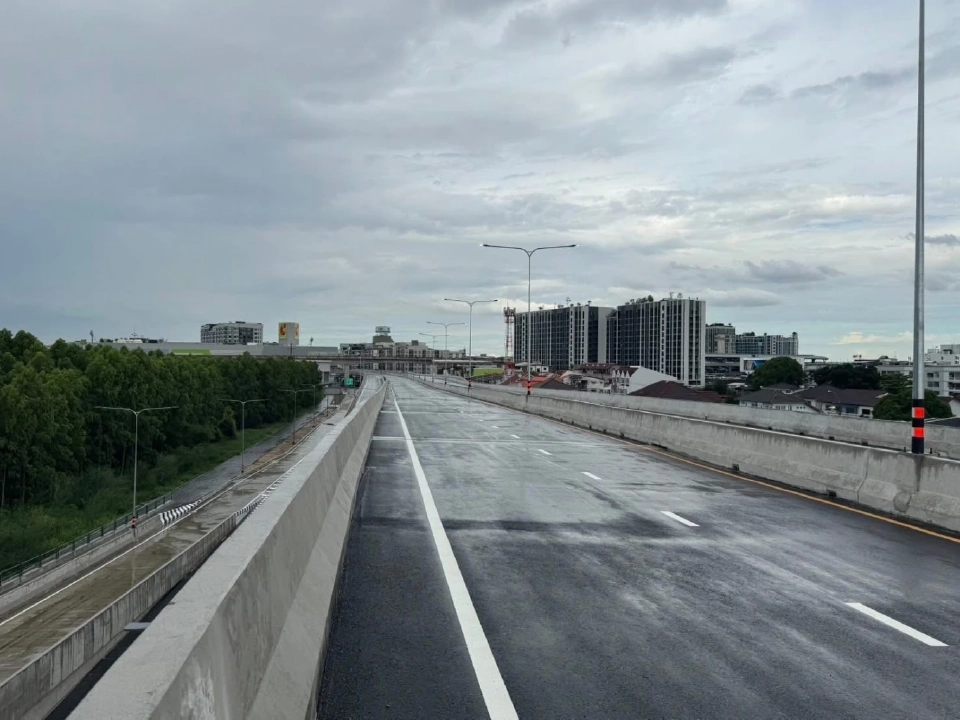 เปิดภาพถนนเชื่อมวิภาวดี-พหลโยธิน พร้อมใช้ปลายเดือน มิ.ย.68 นี้