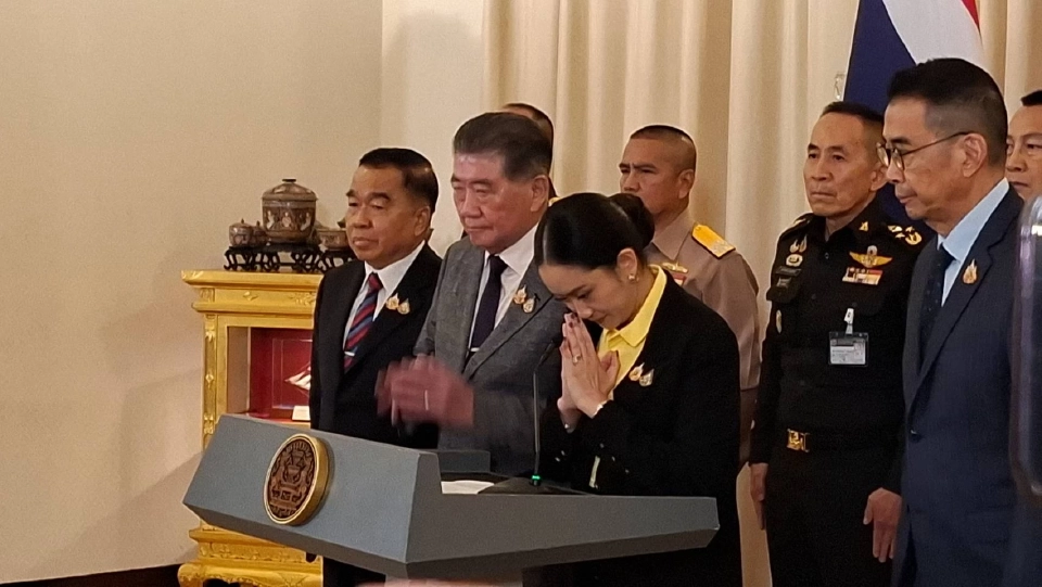 คำต่อคำ "นายกฯ" ผนึกกองทัพแถลงปกป้องอธิปไตย อัดฮุนเซนผิดมารยาทการทูต