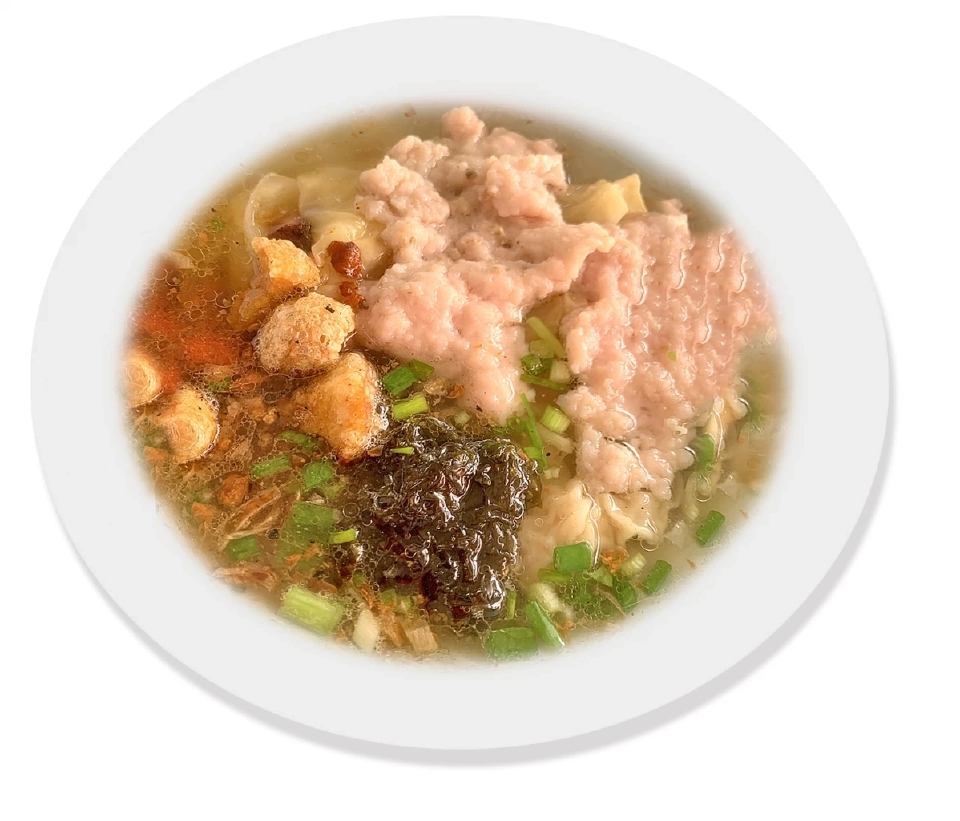 ก๋วยเตี๋ยวนางงาม หมูทุบ