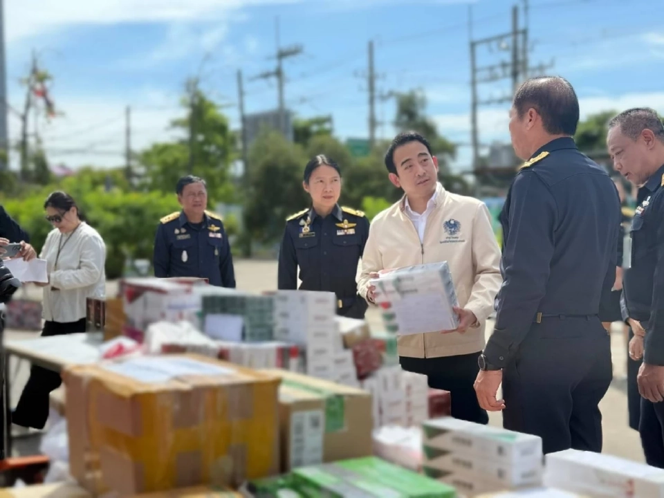 สรรพสามิตปราบบุหรี่เถื่อนทะลุ 1.3 ล้านซอง ปรับกว่า 1.8 พันล้าน