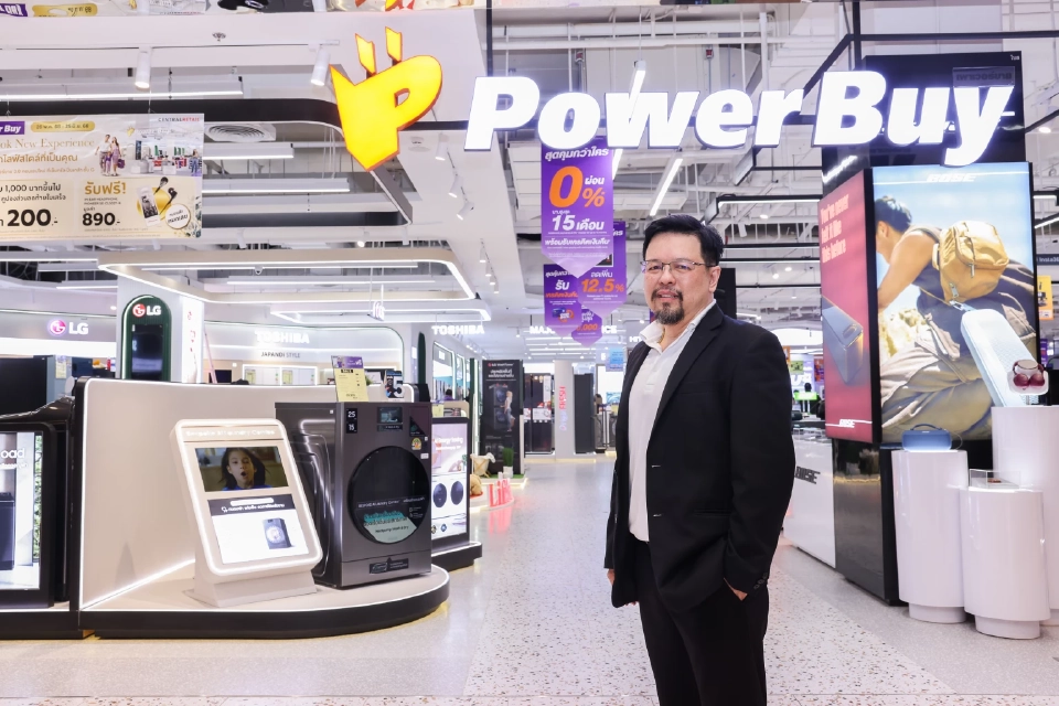 เพาเวอร์บาย พลิกโฉมสาขาเซ็นทรัล ปิ่นเกล้า คาดทราฟฟิกภายในร้านเพิ่มขึ้น 20%