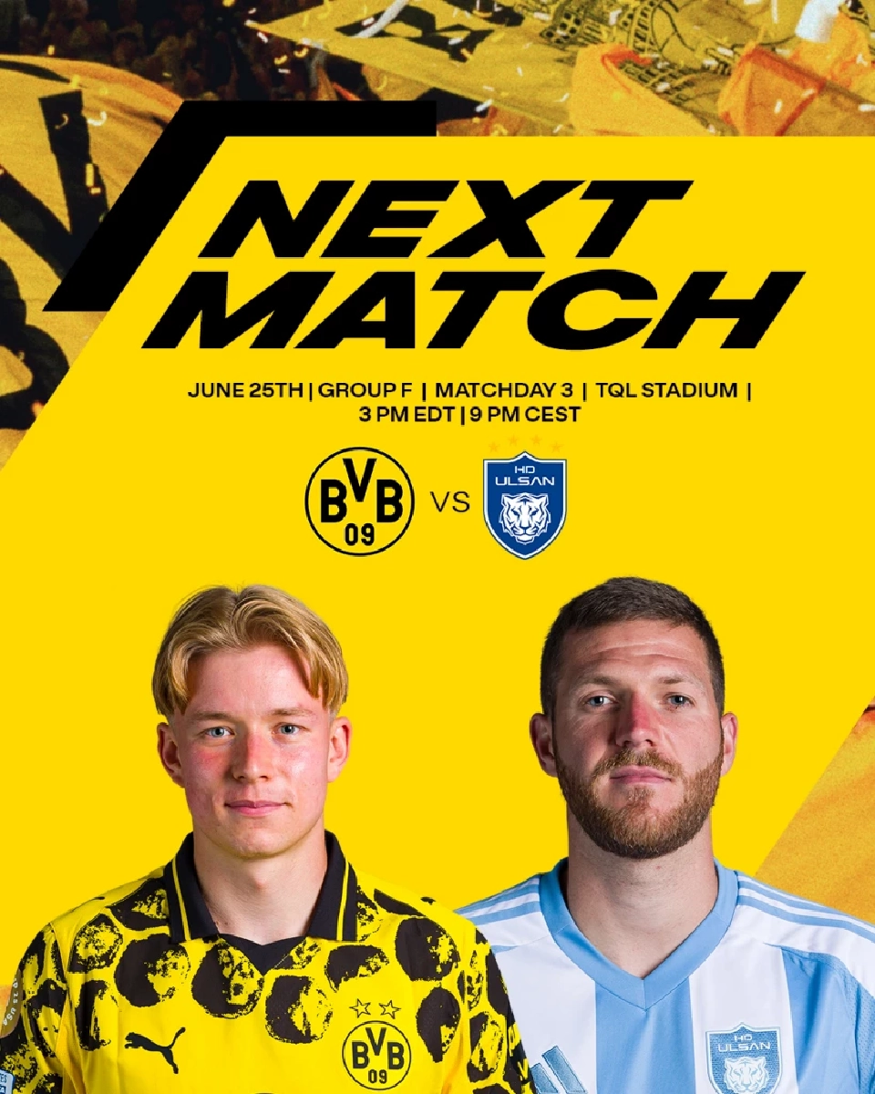 โบรุสเซีย ดอร์ทมุนด์ พบ อุลซาน ฮุนได 