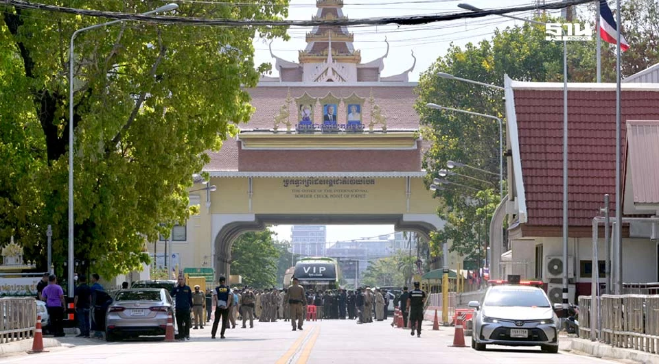 ปิด-เปิดจุดผ่านแดนไทย-กัมพูชา