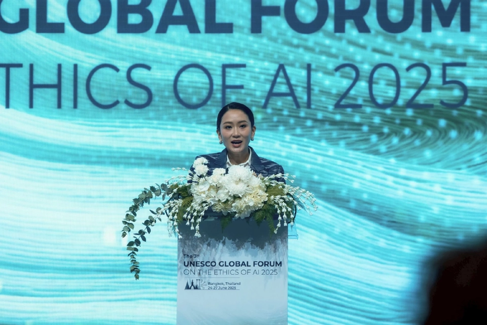 นายกฯ ชูไทยผู้นำจริยธรรม AI บนเวทีงานประชุมวิชาการนานาชาติ UNESCO