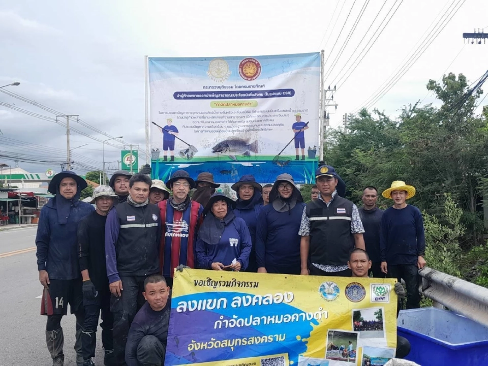 สมุทรสงครามโชว์ผลปราบ“ปลาหมอคางดำ”ลดลงจริง หลังร่วมมือทุกฝ่าย