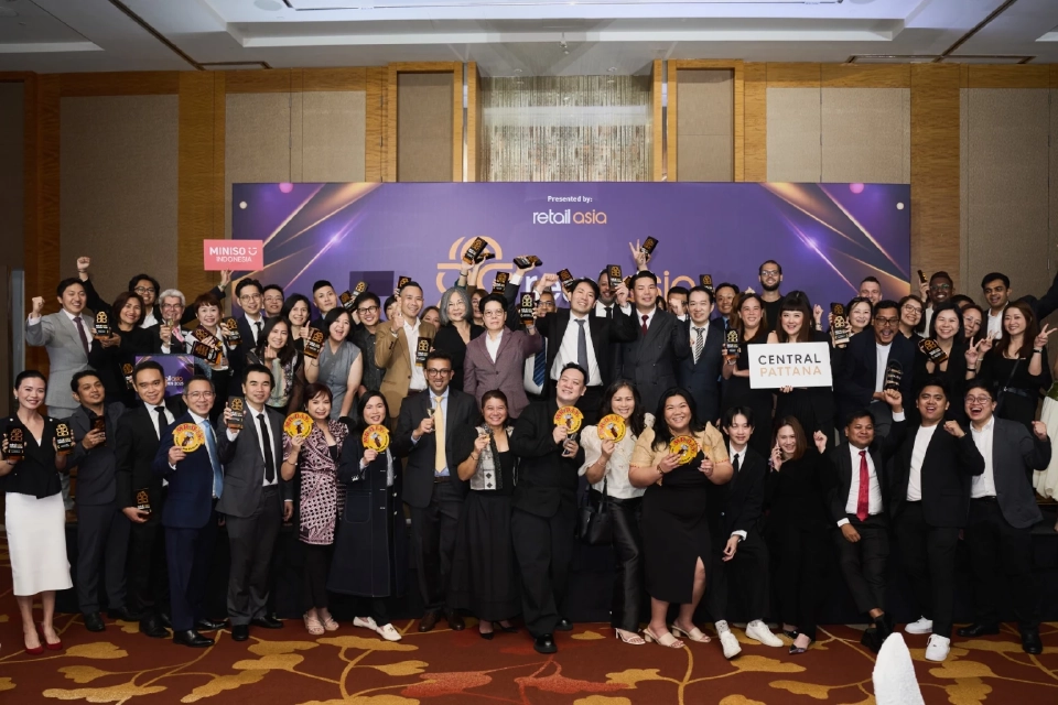 เซ็นทรัลพัฒนา คว้ารางวัลใหญ่บนเวที Retail Asia Awards 2025