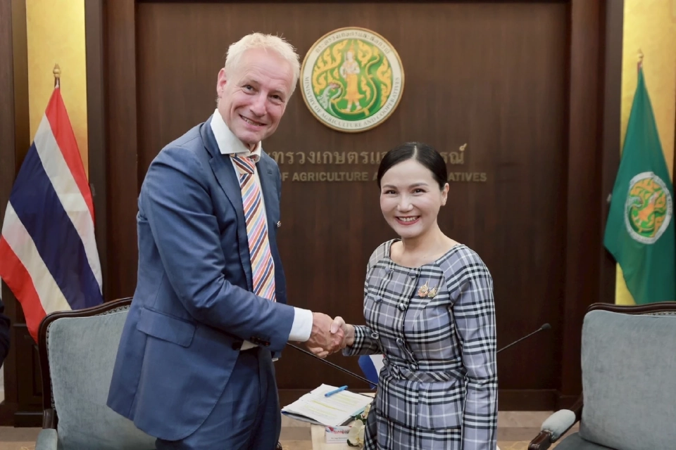 “นฤมล”หารือรมต.เนเธอร์แลนด์ เสริมความร่วมมือจัดการน้ำ