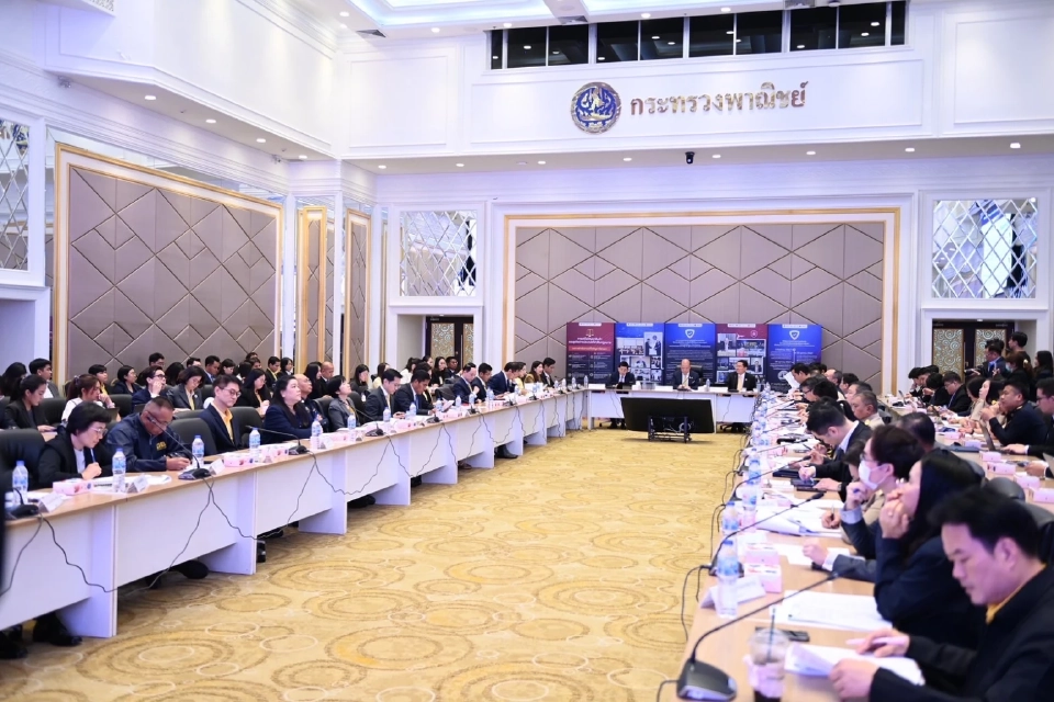 พาณิชย์ ปราบ นอมินี-สินค้าผิดกฎหมาย ปูพรมตรวจ 46,918 บริษัท 4 จังหวัด