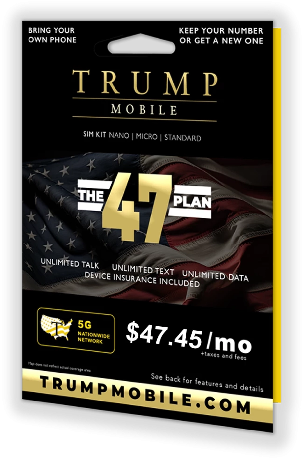 Trump Mobile เปิดตัวสมาร์ทโฟนทองคำรุ่น T1 ผลิตในสหรัฐ ไม่ง้อ iPhone
