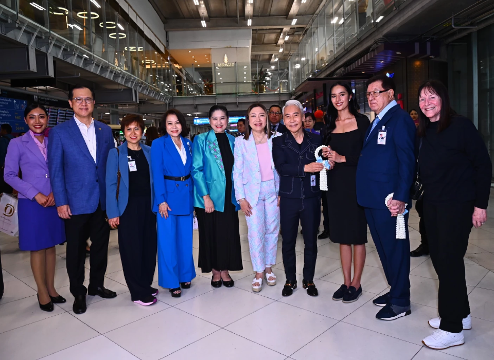 “โอปอล สุชาตา” มิสเวิลด์ 2025 มงฟ้าคนแรกในประวัติศาสตร์ เดินทางกลับถึงประเทศไทย