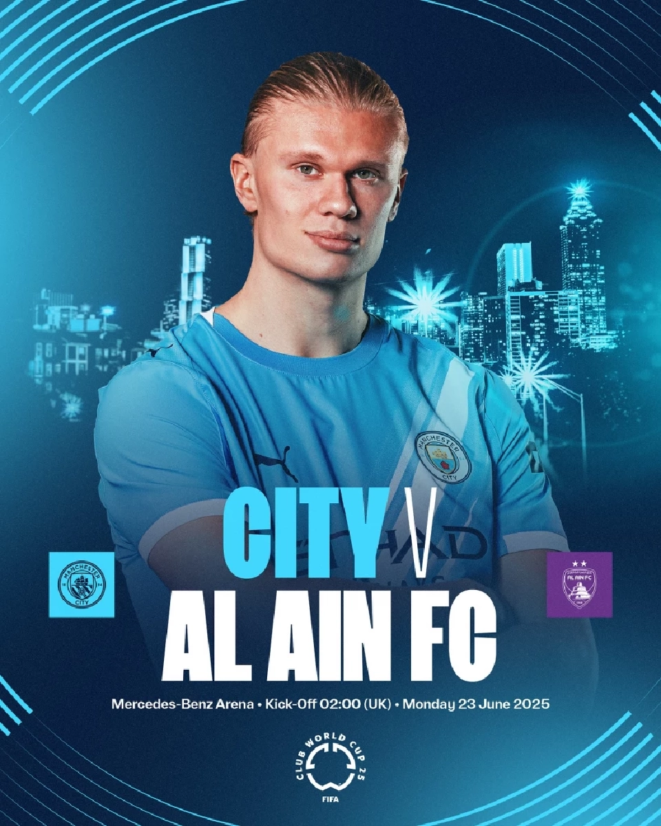 ถ่ายทอดสด แมนฯซิตี้ พบ อัล ไอน์ ดูบอลสดศึกชิงแชมป์สโมสรโลก 08.00 น.