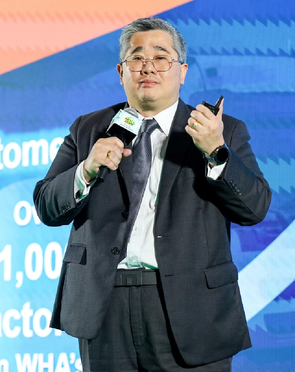 ณัฐพรรษ ตันบุญเอก ประธานเจ้าหน้าที่การเงินกลุ่ม บริษัท WHA คอร์ปอเรชั่น จำกัด (มหาชน) 