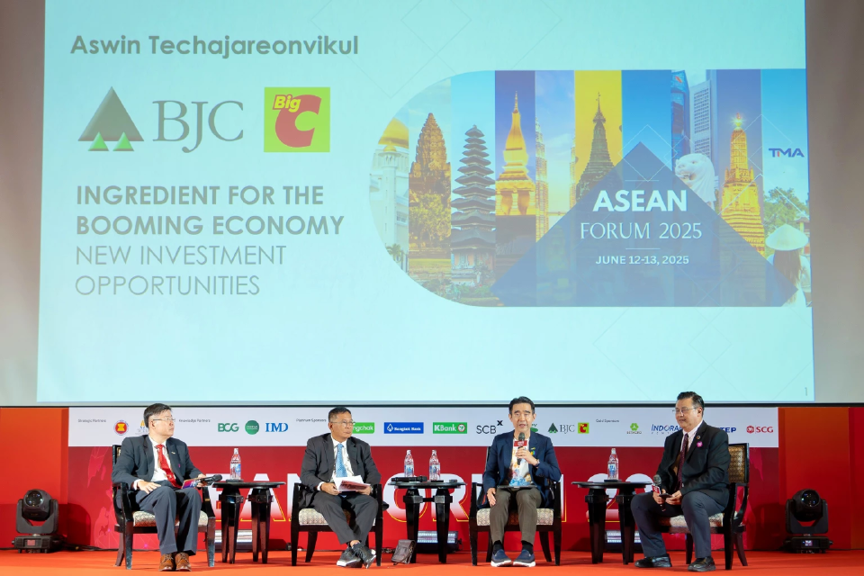 “อัศวิน เตชะเจริญวิกุล” BJC เผยยอดขายอาเซียนโตกว่า 15,000 ล้านบาท