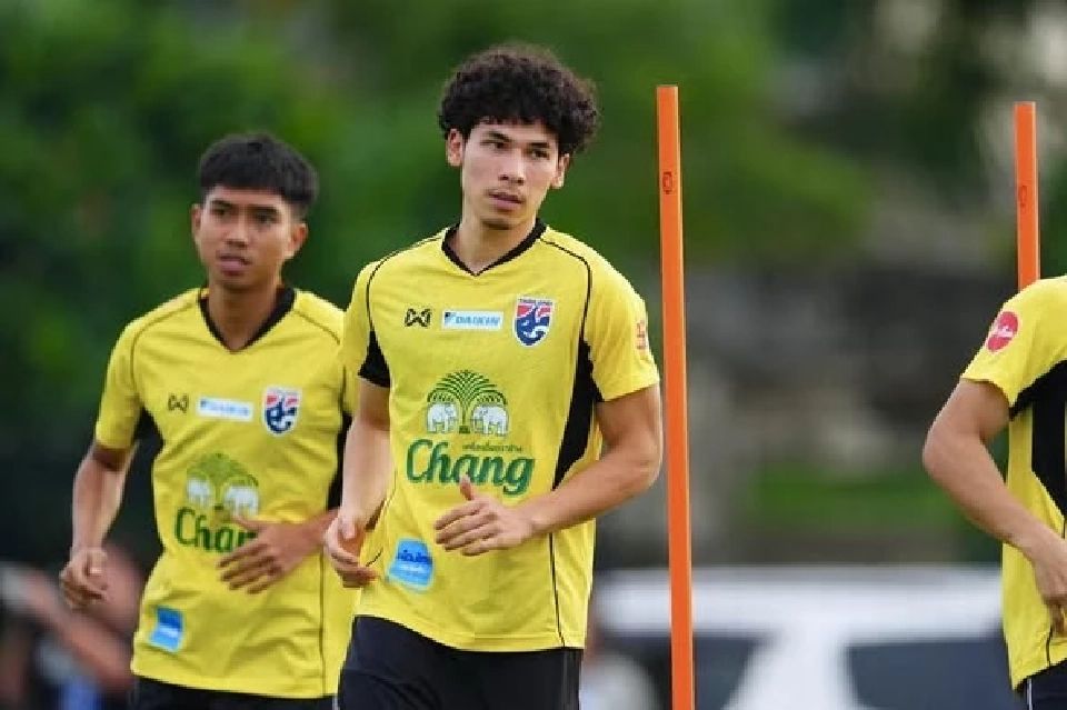 บรรยากาศการฝึกซ้อม ทีมชาติไทย ก่อนดวล อินเดีย