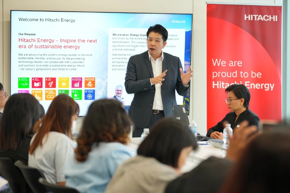 Hitachi Energy เผยแผนลงทุนต่อเนื่อง รองรับดีมานด์พลังงานสะอาด