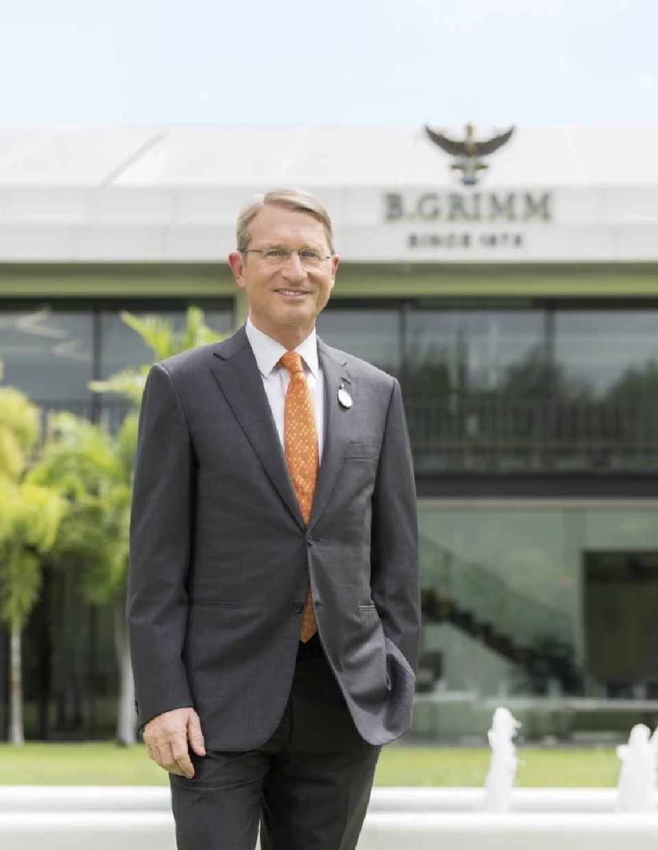 ฮาราลด์ ลิงค์ ประธานเจ้าหน้าที่บริหารกลุ่ม บริษัท บี.กริม เพาเวอร์ จำกัด (มหาชน) หรือ BGRIM 