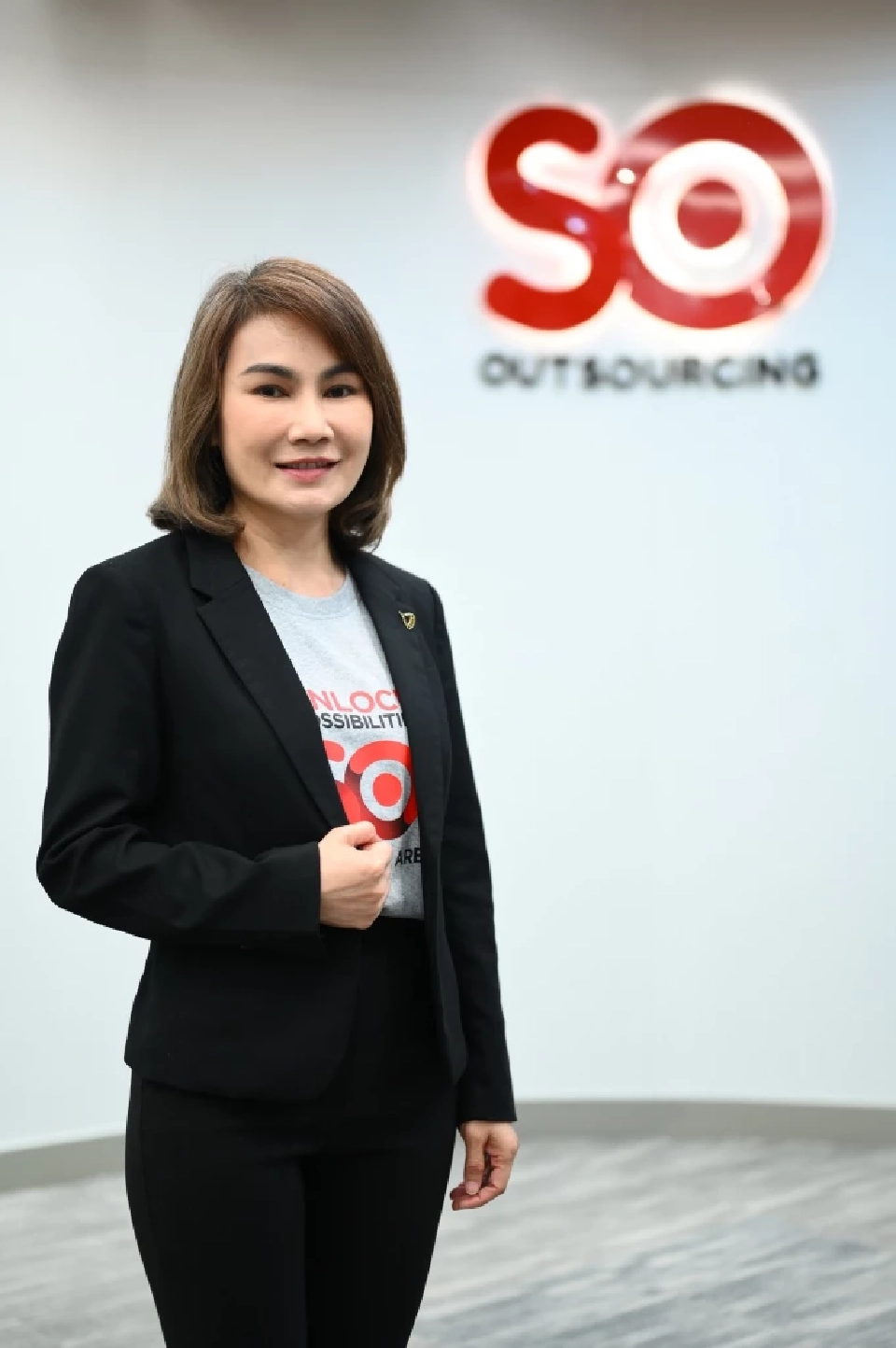 กัณธิมา แจ้งวันสุข ประธานเจ้าหน้าที่บริหาร บริษัท สยามราชธานี จำกัด (มหาชน) หรือ SO