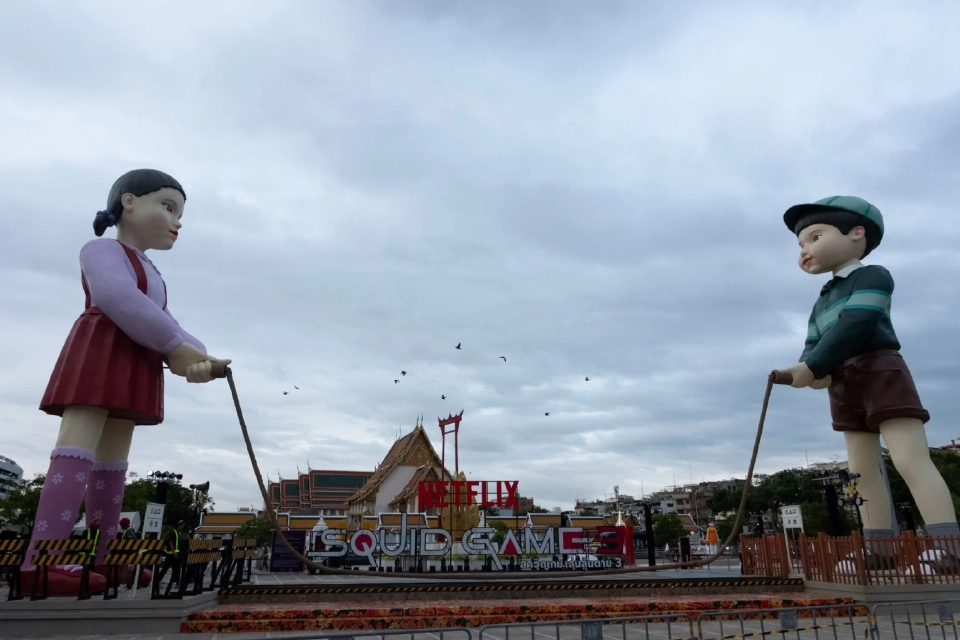 กระโดดเชือกกับโกโกวา ที่ลานคนเมือง เสาชิงช้า