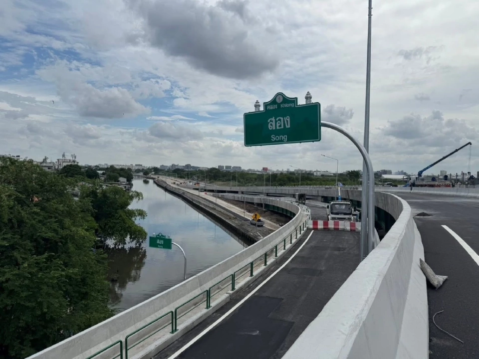 เปิดภาพถนนเชื่อมวิภาวดี-พหลโยธิน พร้อมใช้ปลายเดือน มิ.ย.68 นี้