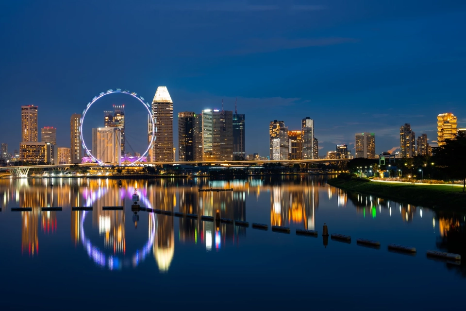 Singapore city By ckstockphoto