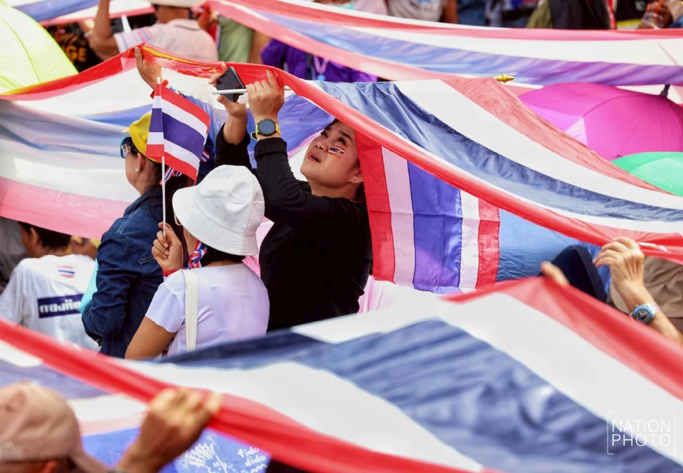 เกาะติดม็อบ 28 มิ.ย.68 “กลุ่มรวมพลังแผ่นดิน” ชุมนุมอนุสาวรีย์ชัยสมรภูมิ