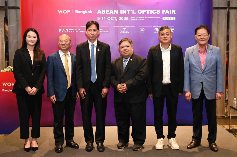 \"ASEAN Int’l Optics Fair 2025\" หนุนไทยเป็นฮับอุตสาหกรรมแว่นตาในอาเซียน