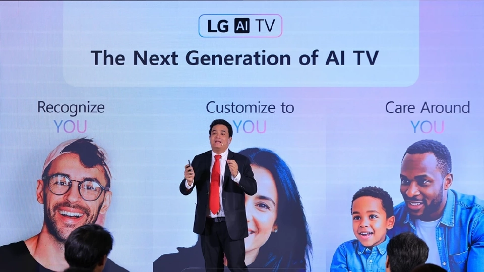 ตลาดทีวีไทยปี 68 ฟื้น! แอลจีชี้ "พรีเมียม-จอใหญ่" โต พร้อมลุยวงการ AI TV