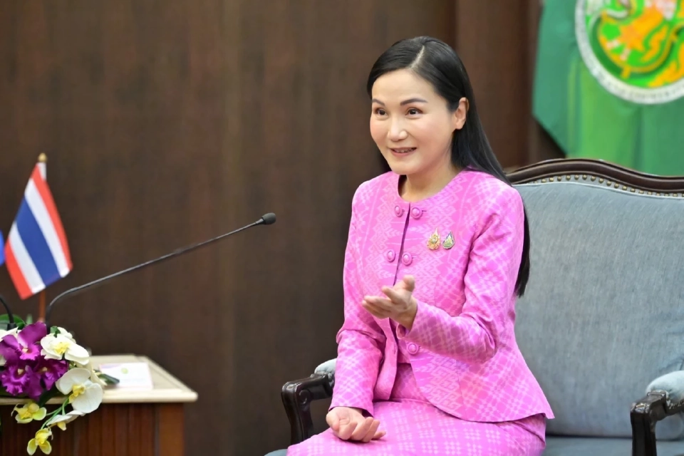 “รมว.นฤมล” ให้การต้อนรับผู้ช่วยผู้อำนวยการใหญ่ FAO คนใหม่