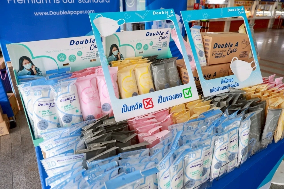 ดั๊บเบิ้ล เอ จับมือสพฐ.ร่วมป้องกันไข้หวัดใหญ่ มอบหน้ากากอนามัยโรงเรียน 10 แห่งใน กทม.