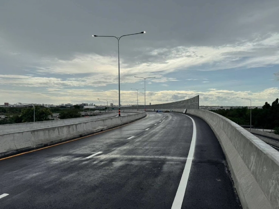 เปิดภาพถนนเชื่อมวิภาวดี-พหลโยธิน พร้อมใช้ปลายเดือน มิ.ย.68 นี้