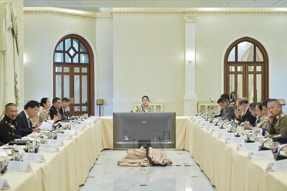 นายกรัฐมนตรี เป็นประธานการประชุมติดตามมาตรการแก้ไขปัญหาอาชญากรรมข้ามชาติ