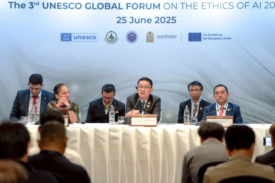 นายกฯ ชูไทยผู้นำจริยธรรม AI บนเวทีงานประชุมวิชาการนานาชาติ UNESCO