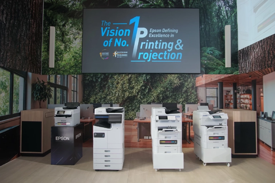 เอปสัน ยกทัพใหญ่พรินเตอร์-โปรเจคเตอร์ รักษ์โลก บุกตลาดองค์กร