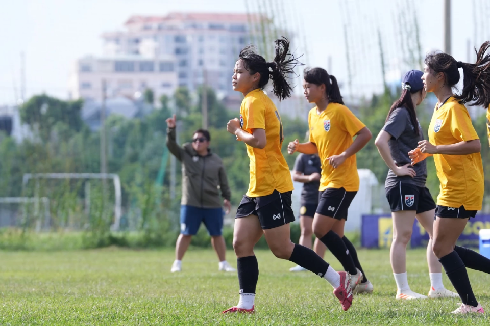 ถ่ายทอดสด ทีมชาติไทย พบ เมียนมา ดูบอลสดฟุตบอลหญิงชิงแชมป์อาเซียน U19