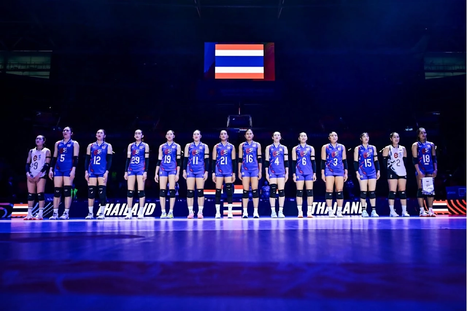 ถ่ายทอดสดวอลเลย์บอลหญิงไทย พบ ตุรกี VNL 2025 วันนี้ 18.30 น.