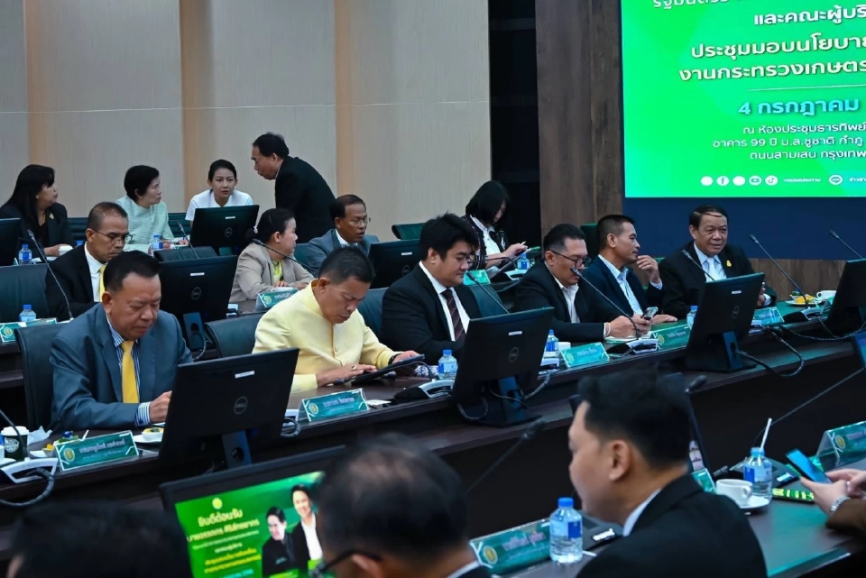 อรรถกร-อัครา นำทีมเกษตรฯ กล้าทำในสิ่งใหม่ เพิ่มรายได้ เสริมแกร่งเกษตรกรไทย