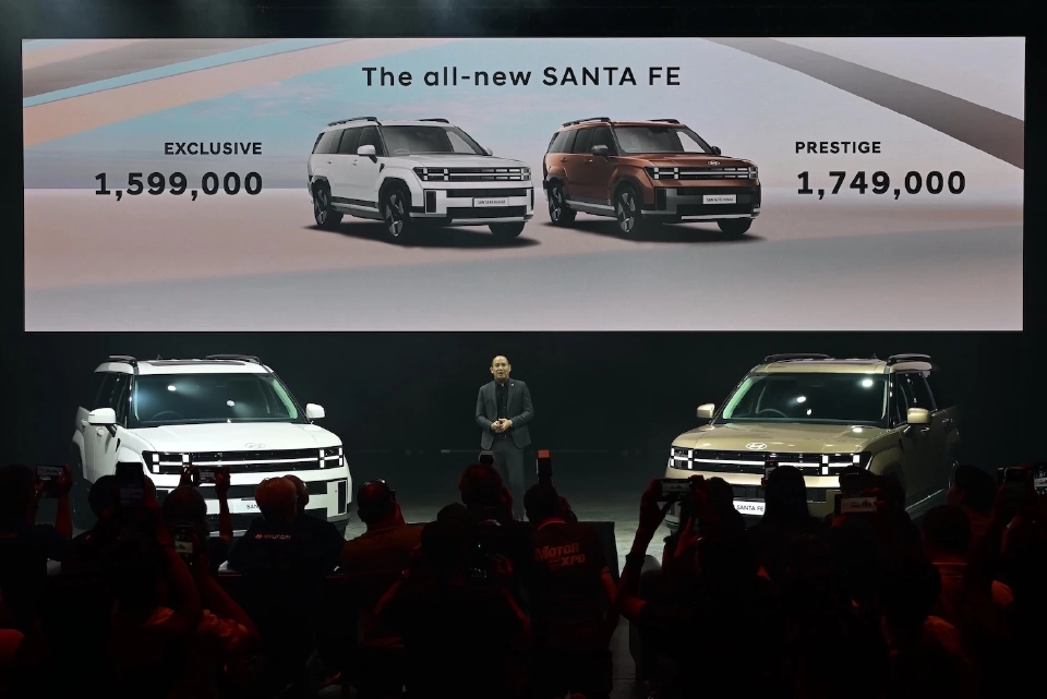 ฮุนได เปิดตัว “The all-new SANTA FE” ราคาเริ่มต้น 1.599 ล้านบาท