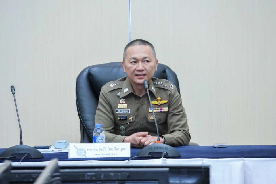 พล.ต.อ.ธัชชัย ปิตะนีละบุตร จเรตำรวจแห่งชาติ 