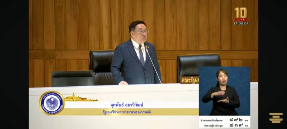 เริ่มประชุมสภาฯ รัฐบาลถอนร่างบันเทิงครบวงจร \'ประชาชน-ภูมิใจไทย\' ค้านทันที