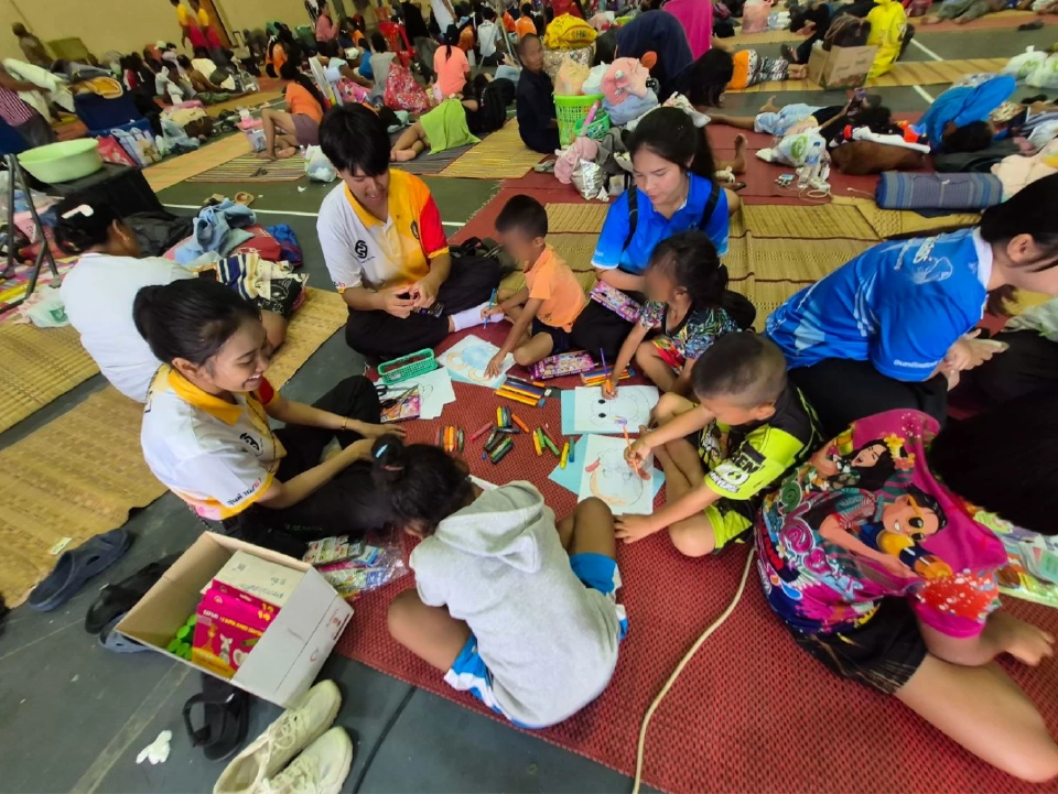 'กสศ.' เปิดศูนย์ฯเรียนรู้ฉุกเฉิน ดูแล-ฟื้นฟูจิตใจเด็กชายแดนไทย-กัมพูชา