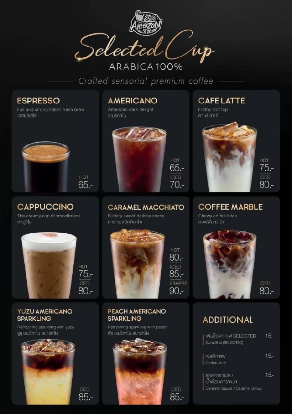 คาเฟ่ อเมซอน กาแฟ