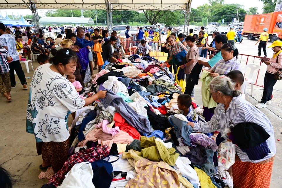 เปิดภาพ 'ช้างอารีน่า' รองรับผู้อพยพหมื่นชีวิต ยามวิกฤตชายแดนไทย-กัมพูชา
