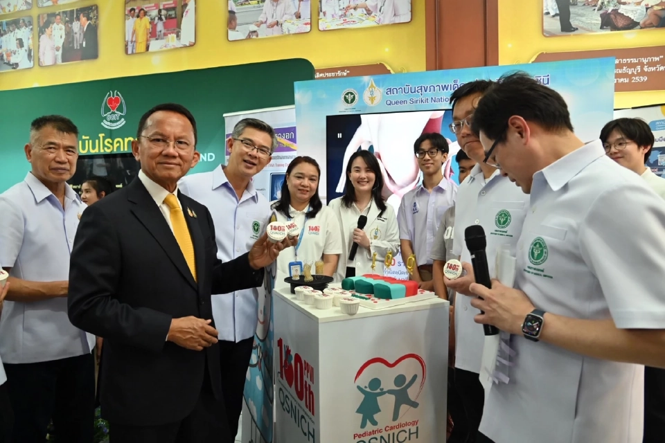 ประกาศ 5 ความสำเร็จ กรมการแพทย์ ใช้เทคโนโลยีการแพทย์ขั้นสูงดูแลคนไทย