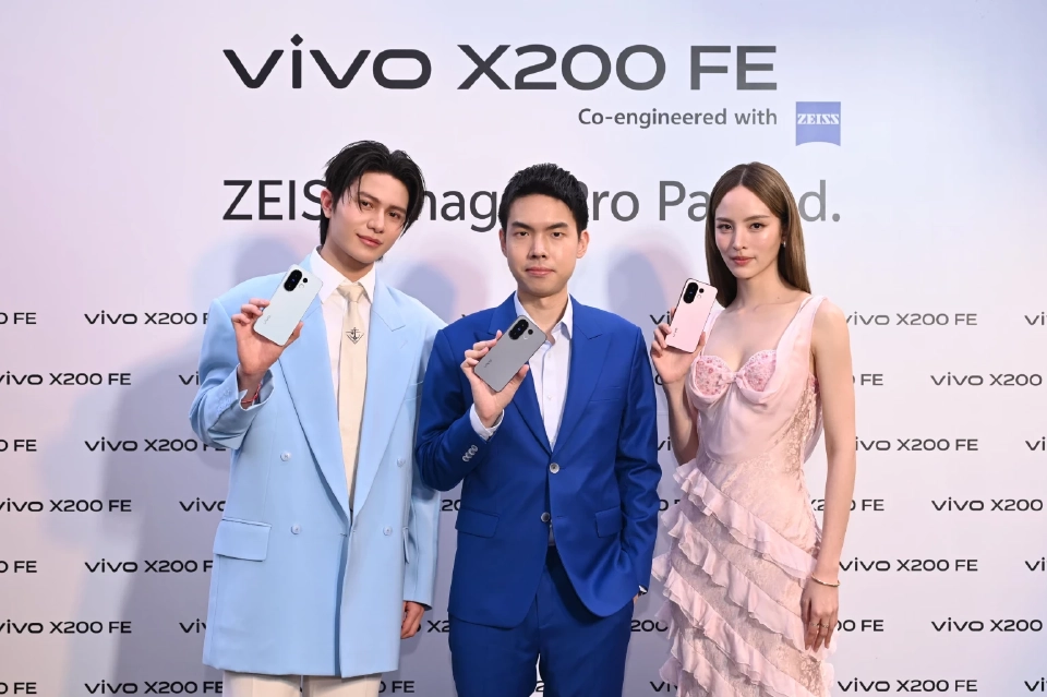 vivo เปิดตัว X200 FE สมาร์ทโฟนเรือธง เคาะขายเริ่มต้น 24,999 บาท