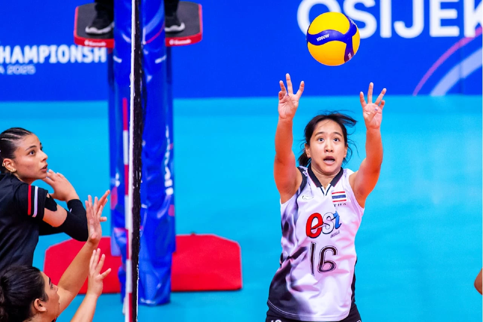 ผลวอลเลย์บอลหญิงไทย U19 พ่ายอียิปต์ ศึกชิงแชมป์โลก 2025