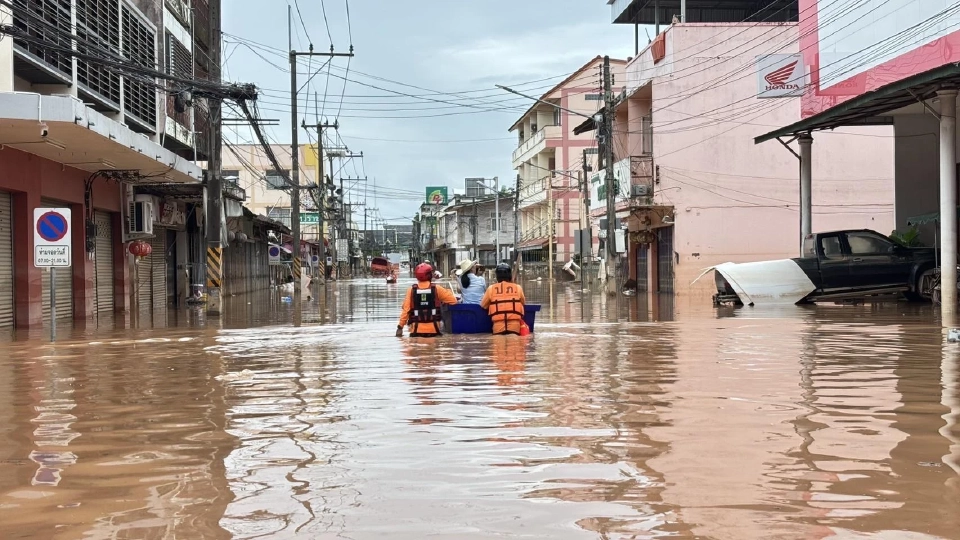 พายุวิภา กระทบไทยฝนตกหนัก น้ำท่วมฉับพลัน น้ำป่าไหลหลาก