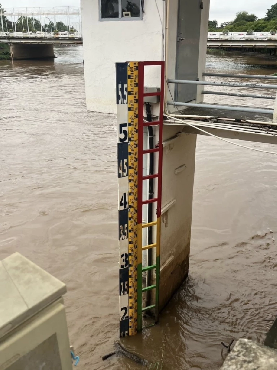 สถานการณ์น้ำในแม่น้ำปิงและลำน้ำน้ำสาขา