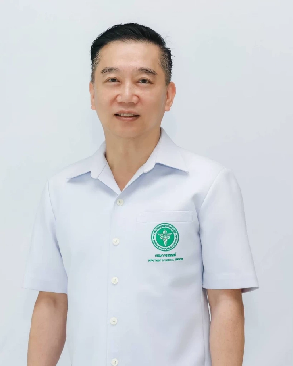 เรืออากาศเอกนายแพทย์สมชาย ธนะสิทธิชัย ผอ.สถาบันมะเร็งแห่งชาติ