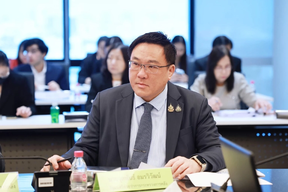 นายจุลพันธ์ อมรวิวัฒน์ รัฐมนตรีช่วยว่าการกระทรวงการคลัง 